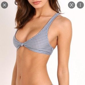 Acacia Swimwear Spain Top Sky Blue